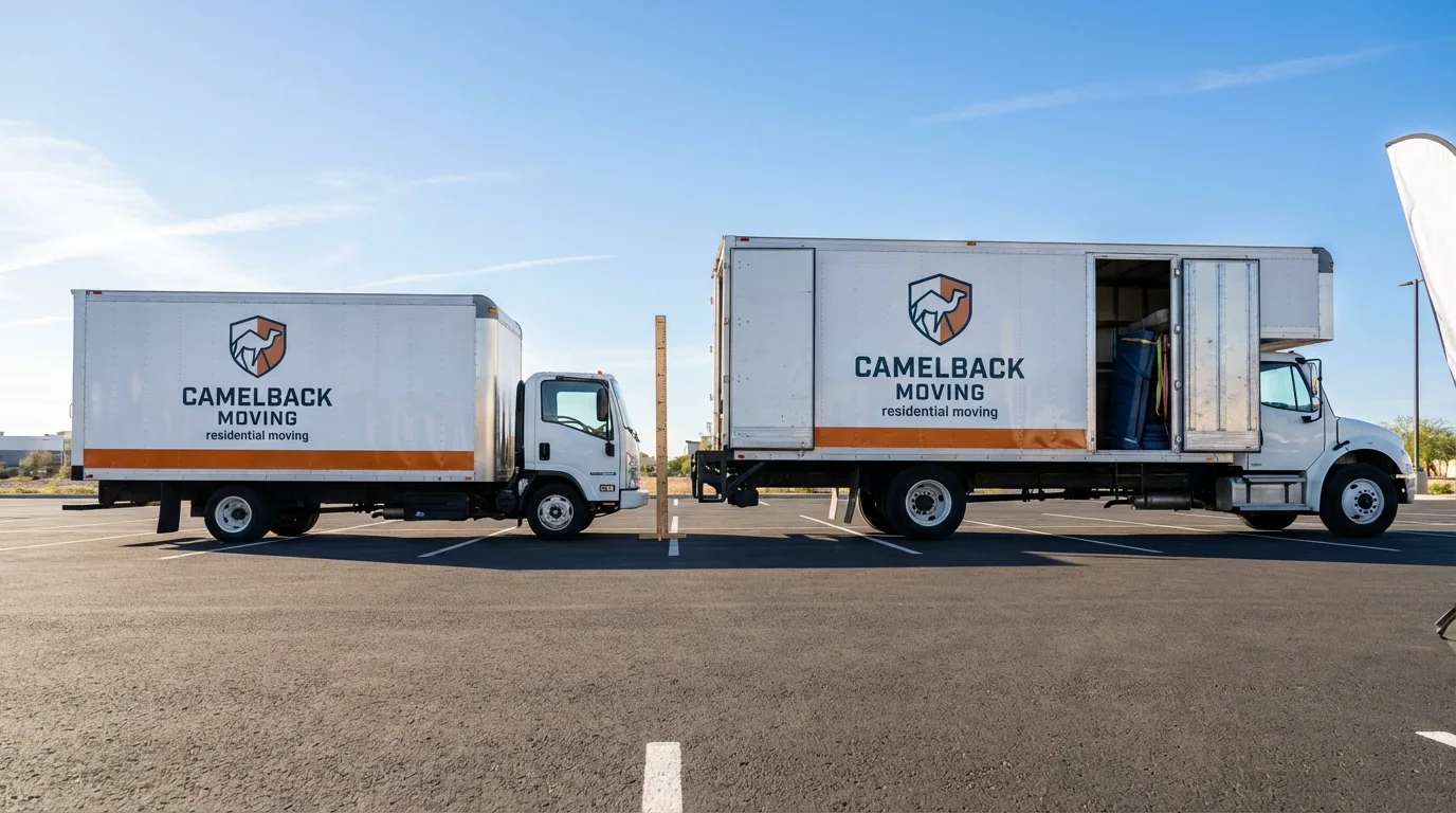Moving truck size capacity guide in New Providence